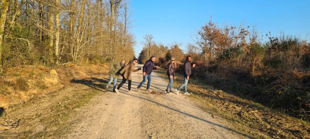 Séminaire marche immersive en forêt pour renforcer la cohéqion d'équipe - Yaelie Marie Naulin